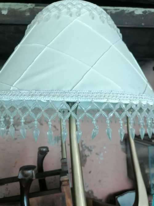 Beautiful lamp shade decorated