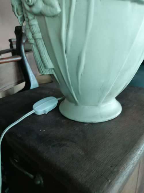 Beautiful lamp shade decorated