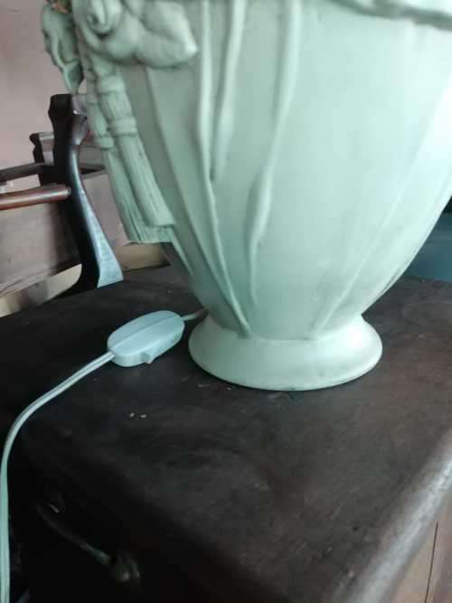 Beautiful lamp shade decorated