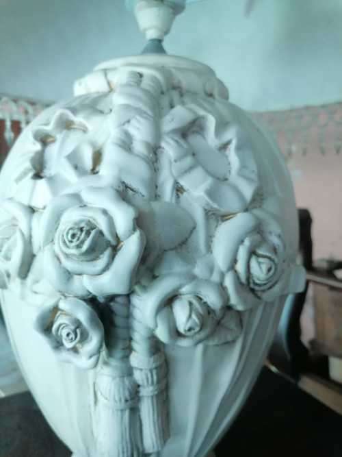 Beautiful lamp shade decorated