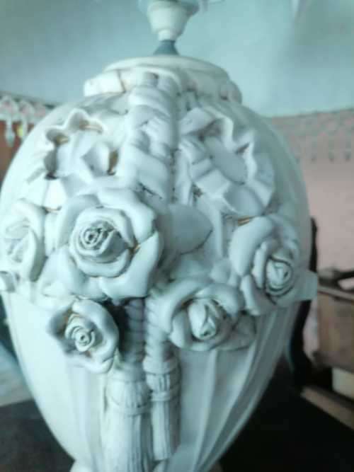 Beautiful lamp shade decorated