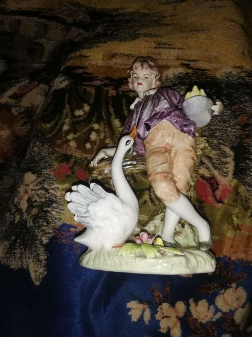 Porcelain ornament