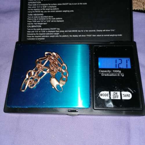 Awesome men's 9ct gold bracelet
