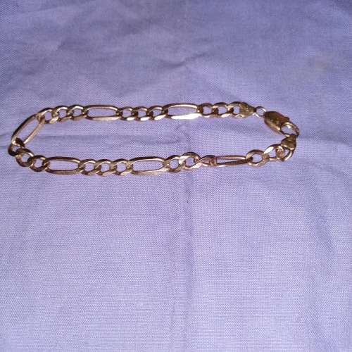 Awesome men's 9ct gold bracelet