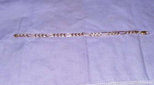 Awesome men's 9ct gold bracelet
