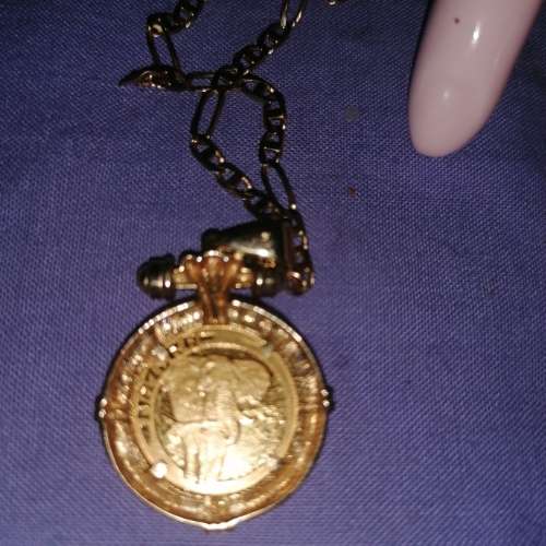 22 carat Natura gold coin chain 1996