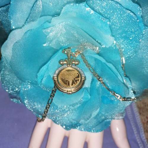 22 carat Natura gold coin chain 1996