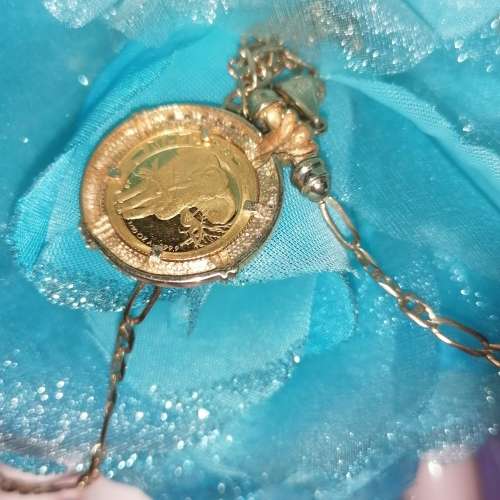 22 carat Natura gold coin chain 1996