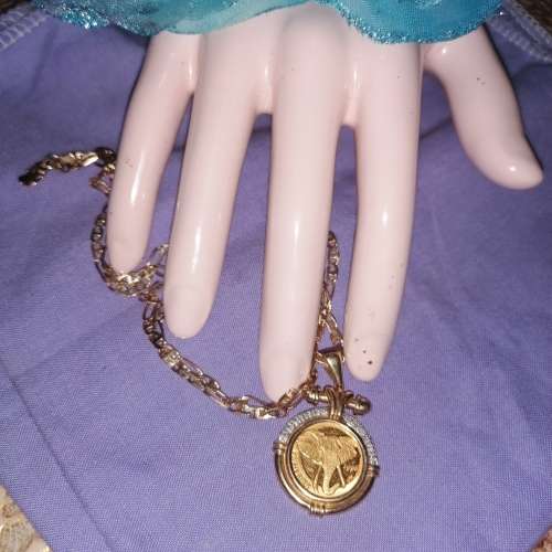 22 carat Natura gold coin chain 1996