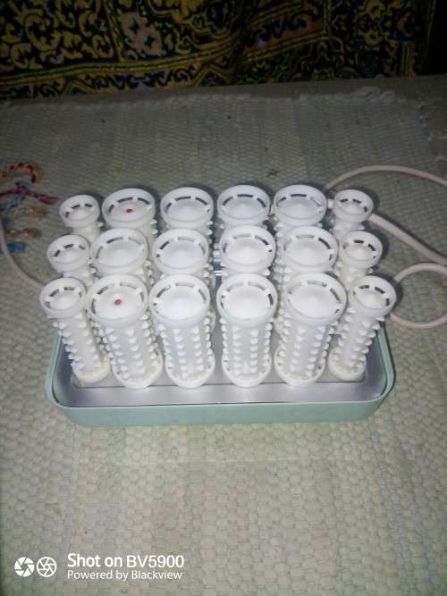 Remington electric hair curlers 18 with pins