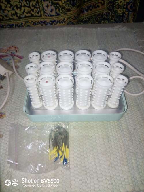 Remington electric hair curlers 18 with pins