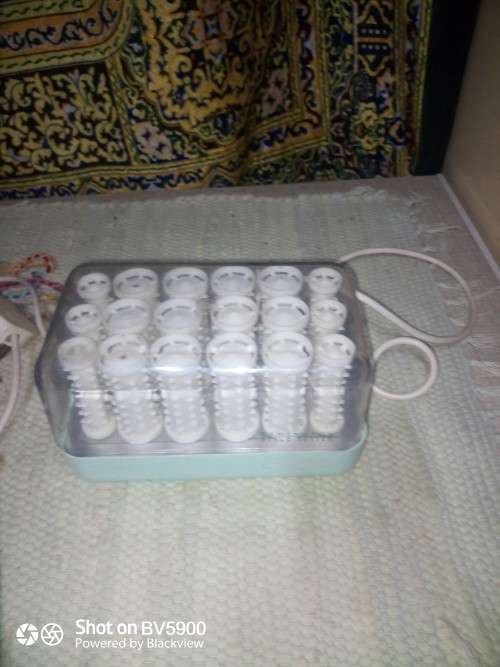 Remington electric hair curlers 18 with pins