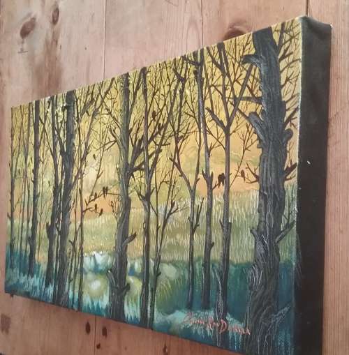 FREE COURIER PLUS A GIFT WORTH R450 --- Beautiful Original Painting by Cherie Roe Dirksen 250x500x40