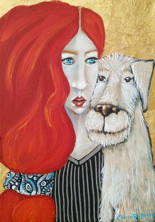 SPRING SALE - 50% OFF Market Price!!! Painting by KAROO Artist, Cherie Roe Dirksen 297x210x20