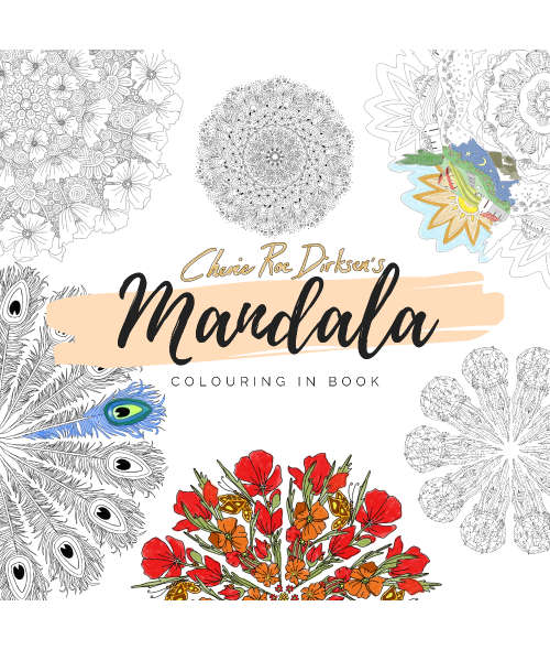 MANDALA Colouring-In eBook/Digital Download by South African Artist, Cherie Roe Dirksen