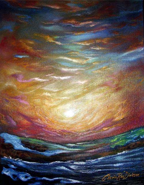'SKY FULL OF DREAMS' --- Original Art by SA artist, Cherie Roe Dirksen --- 305 x 405