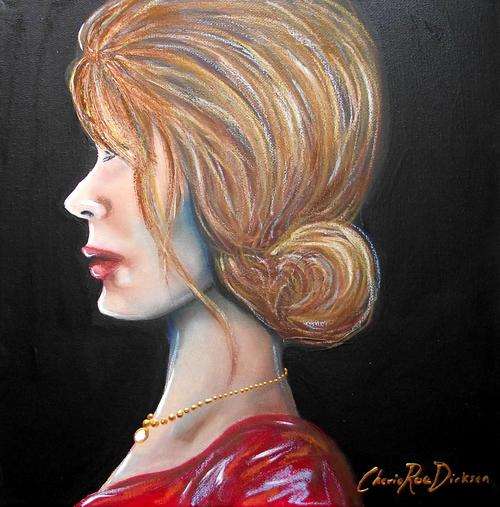 'STYLE' --- FREE P&P --- Original Painting by SA artist, Cherie Roe Dirksen --- 305 x 305