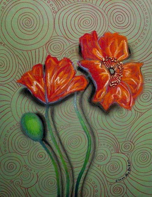 ORANGE POPPIES