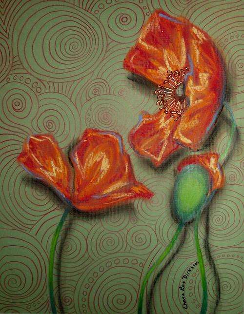 ORANGE POPPIES