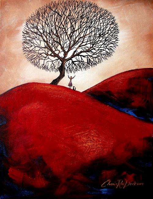 'SUN SALUTATIONS' --- Original Acrylic Painting by SA Artist, Cherie Roe Dirksen --- 305 x 406