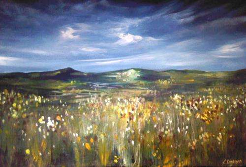 Dirksen Original - 'The Field' -  Acrylic on Canvas - FREE POSTAGE!!!