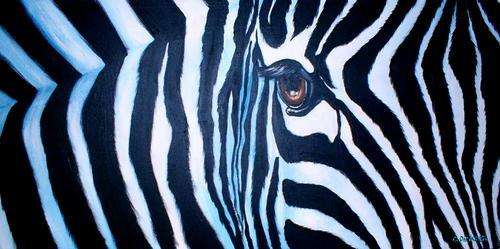 Cherie Dirksen Original - Zebra
