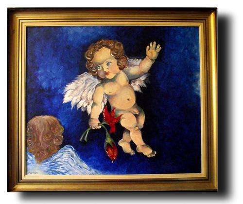 Cherie Dirksen Original --- Cherubs