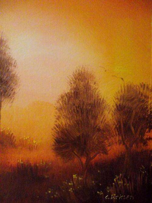 CLOSE UP OF PAINTING...