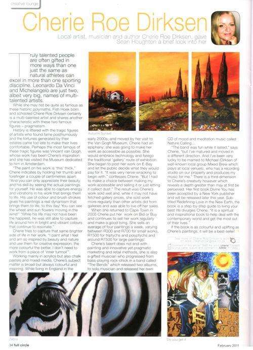 Full Circle Magazine Article on Cherie Roe Dirksen