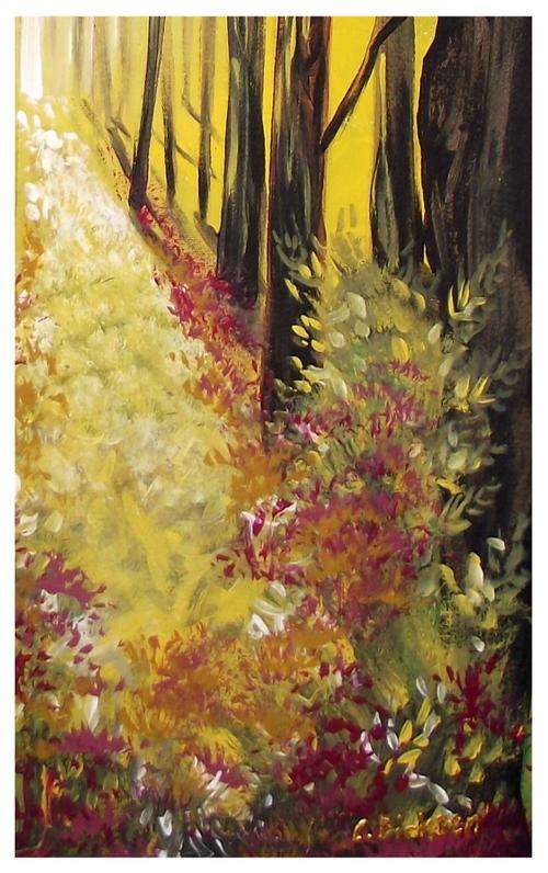 close up of painting...