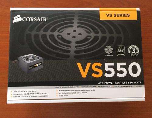 Corsair VS550 - 550WATT Power Supply Unit