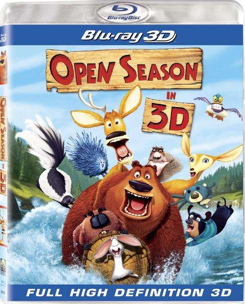 Open Season Blu-Ray DVD