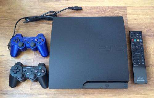 PS3 Slim (160GB) + 2 Remotes + Bluetooth Remote - EXCELLENT CONDITION