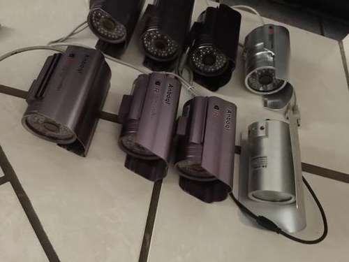 8 x Day/Night CCTV Cameras