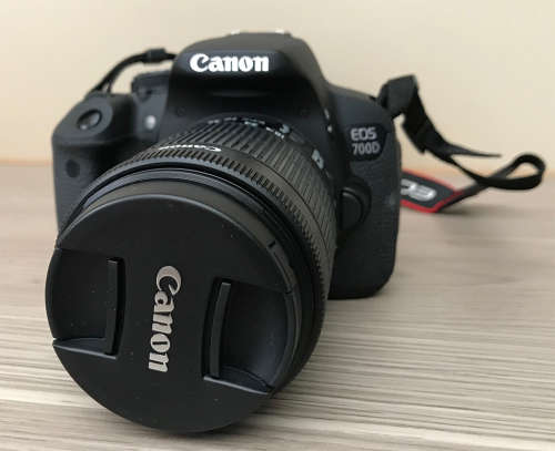 Canon EOS 700D + lens and extras