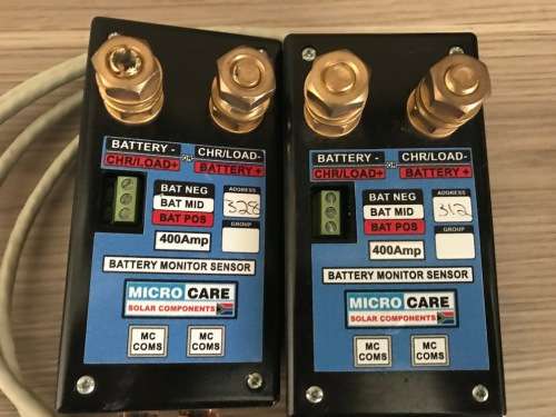 Microcare solar / battery monitor