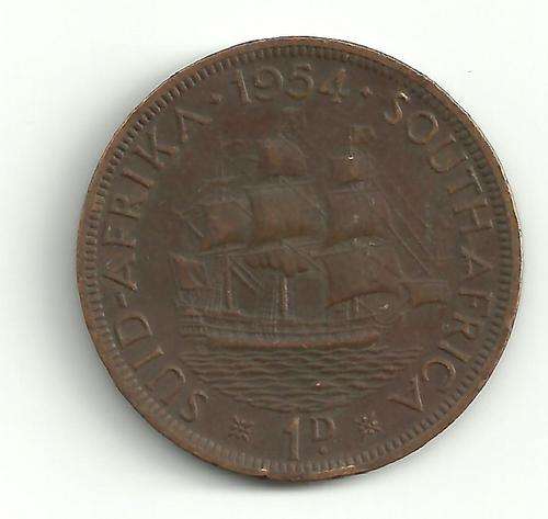 >>>1954 - 1d - Elizabeth 11 Regina - 1954 <<<