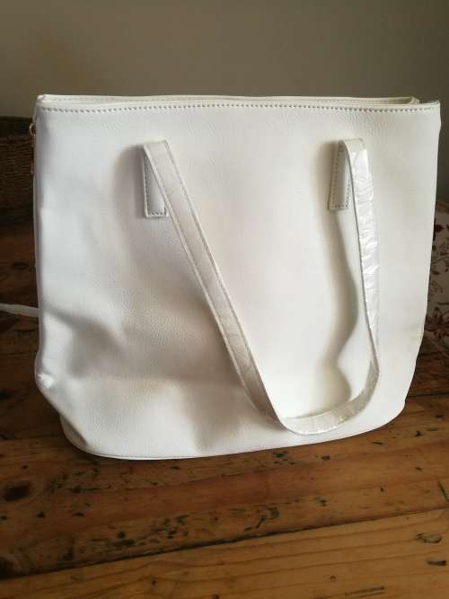 Handbag - white tote Bag