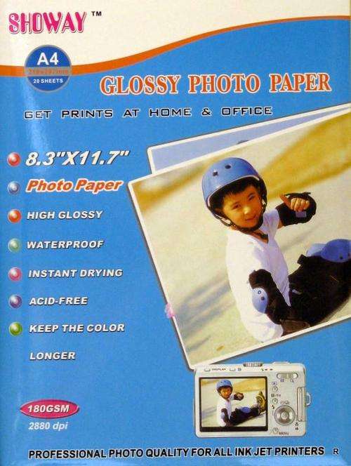 A4 Glossy Photo Paper. A BARGAIN! You don't want to miss. Free sample! See detail!!!