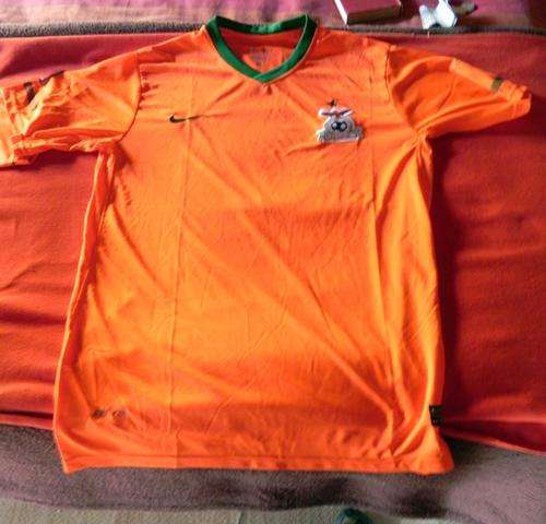 Zambia Foot Ball team Supporters Tee Shirt. Brand New clearance sale