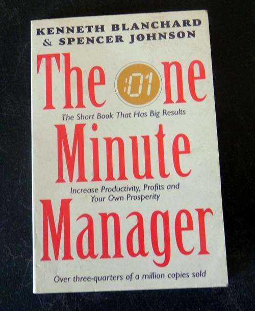 The One Minute Manager by kenneth Blanchard and Spencer Johnson