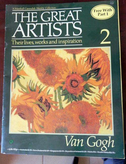 Parts 1 & 2. The Great Artists. Soft cover Magazine Glossy.