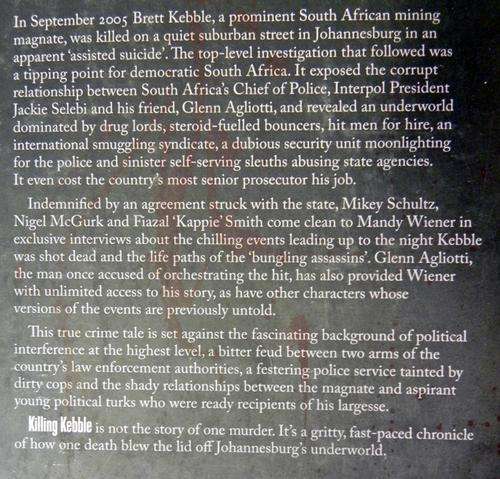 Killing Kebble by mandy Wiener