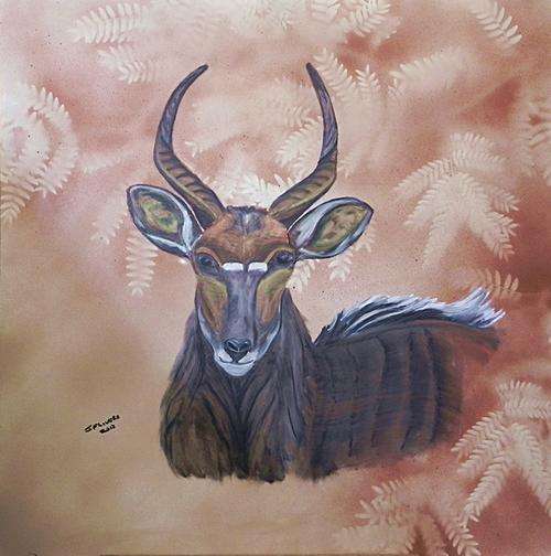 Nyala Antelope. By Jane Flowers