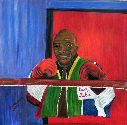 Baby Jake Matlala. By Jane Flowers