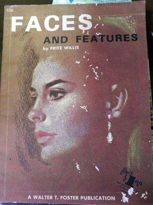 Faces and features. How to draw and paint