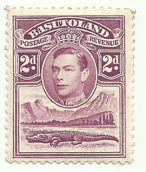 Basutoland 1938 King George VI and Landscape 2d MNH