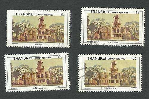 Transkei 1982 The 100th Anniversary of Umtata 8c 4 stamps