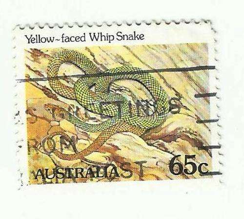 Australia 1982 Fauna snake 65c used