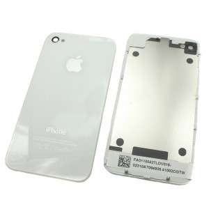 iPhone 4 / 4s Back Housing Glass - White